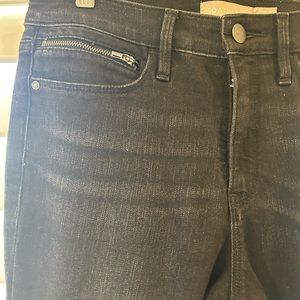 Athleta sculptek denim with dark Carbon wash